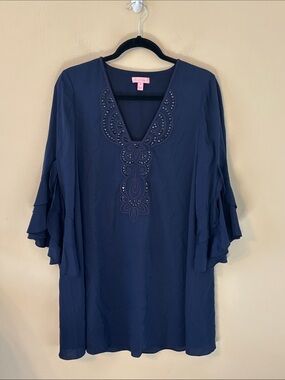 Lily Pulitzer Tatiana Stretch Silk Tunic Dress